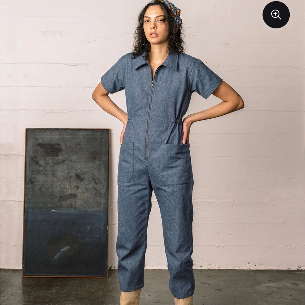 Noble Blue Denim Jumpsuit Worn Once